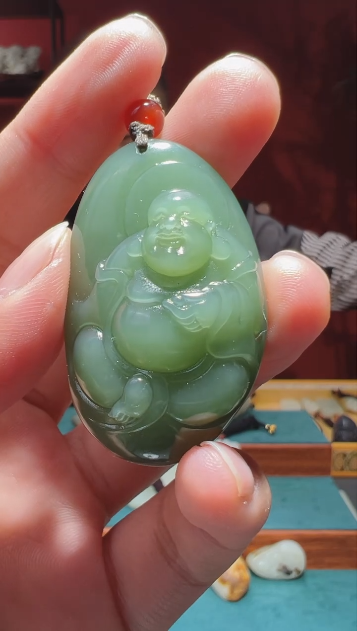 【闪购商品】和田玉吊坠(不含链)未镶嵌1