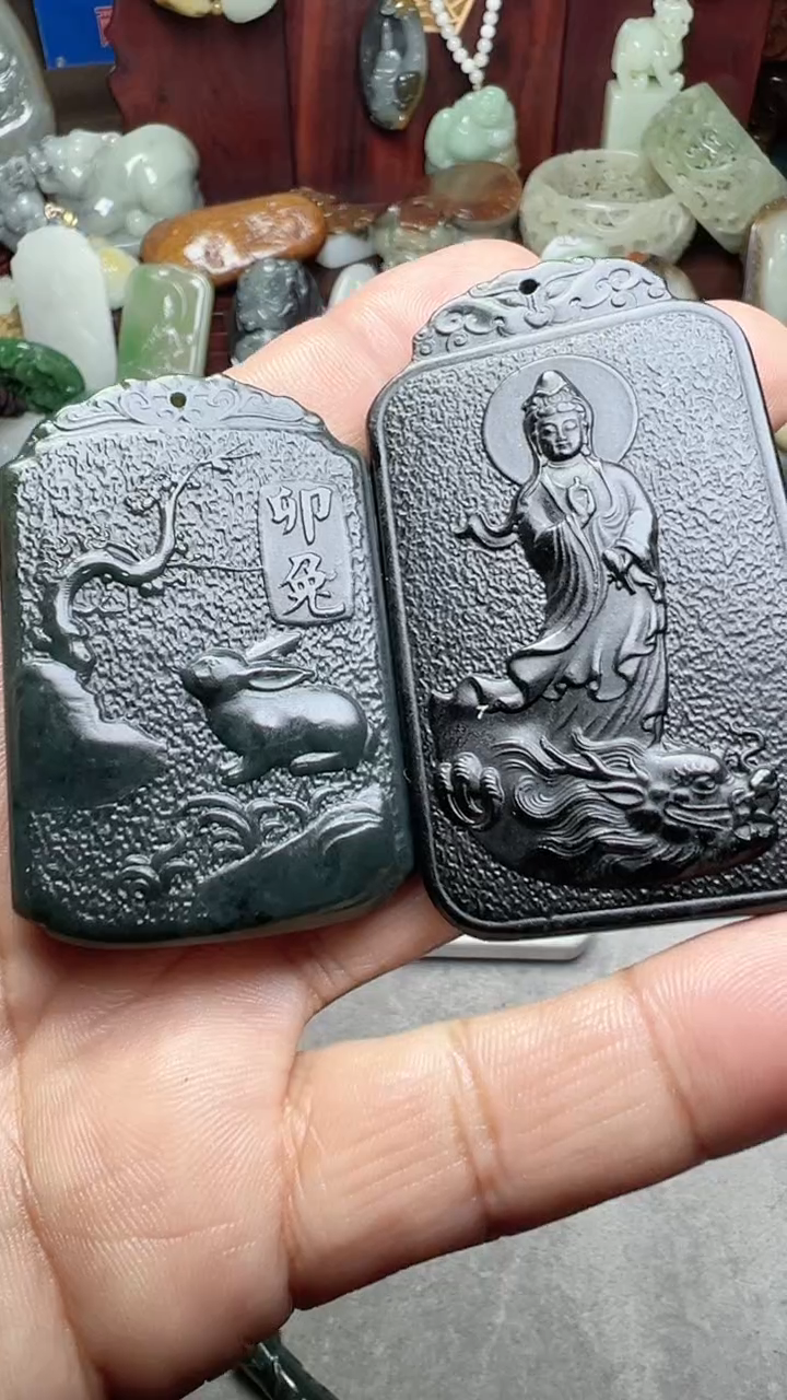 【闪购商品】和田玉挂件未镶嵌2