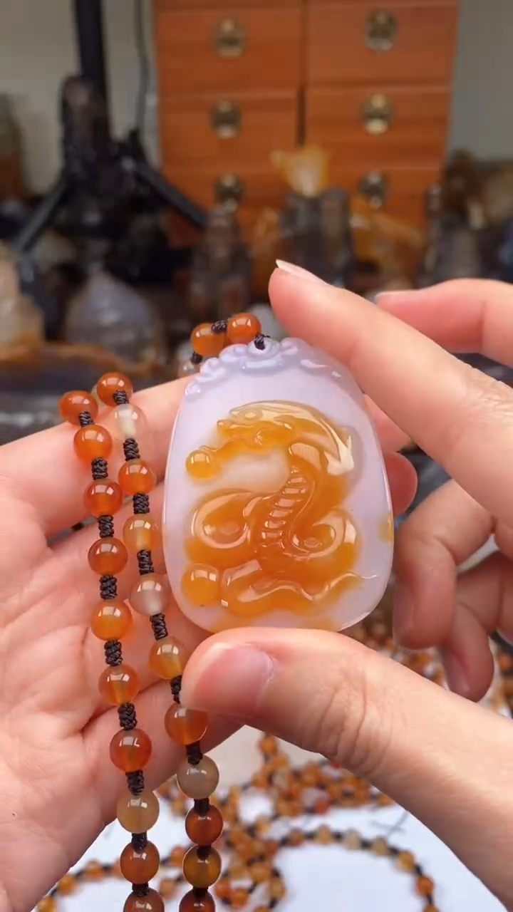 【闪购商品】玛瑙/玉髓颈饰未镶嵌AA