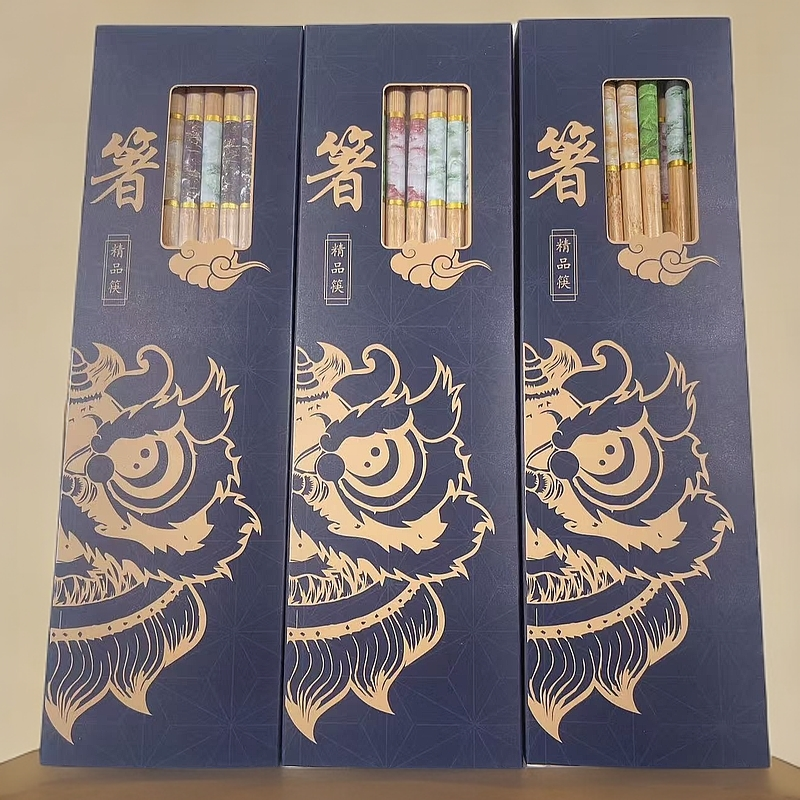 筷子家用防滑耐高温筷10双