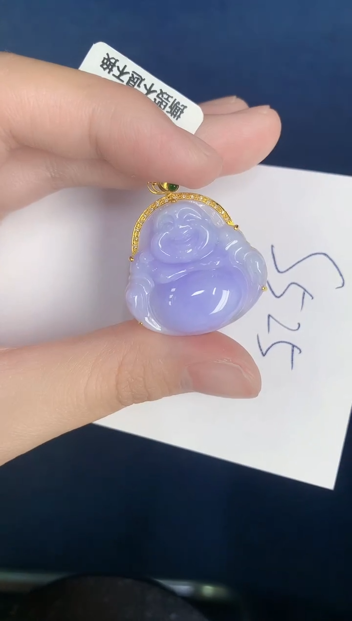 【闪购商品】翡翠颈饰18K金镶嵌000000000