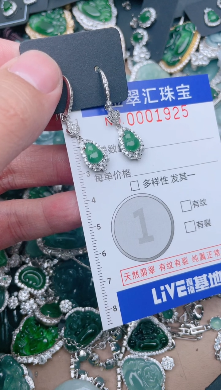 【闪购商品】翡翠颈饰未镶嵌1925....