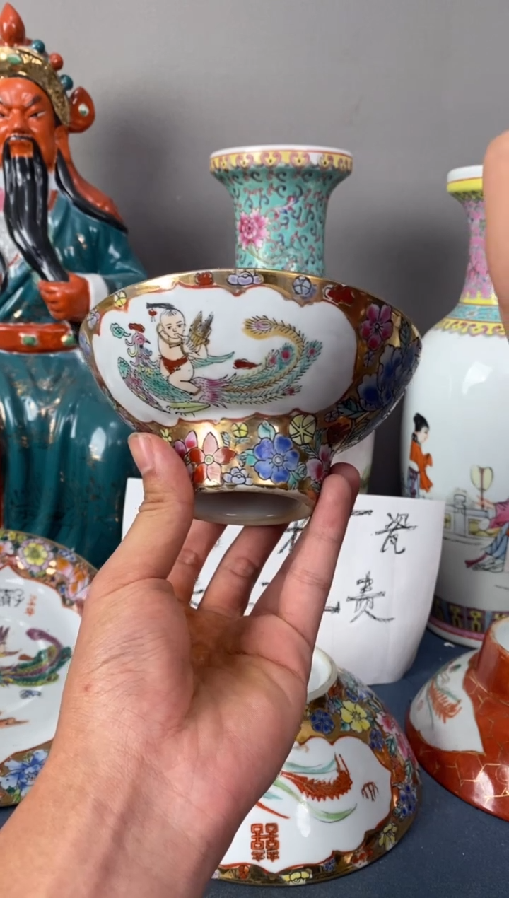 摆件陶567老厂瓷微瑕慎拍（已开价）
