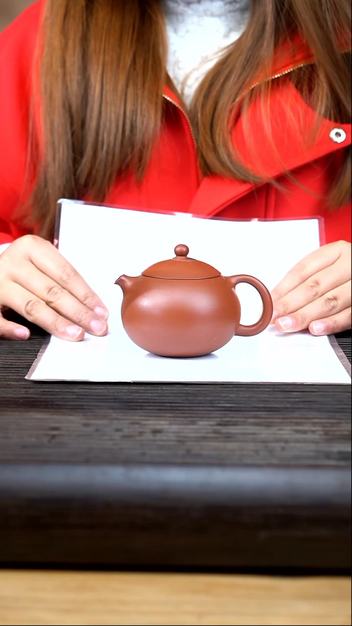 【闪购商品】紫砂茶壶scj 小红泥 掌上明珠 2-4