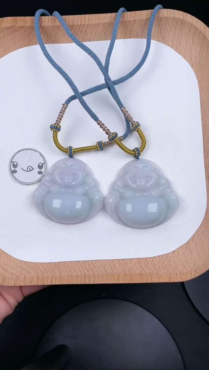 翡翠未镶嵌颈饰LA005翡翠细油大佛（多样性发其一）