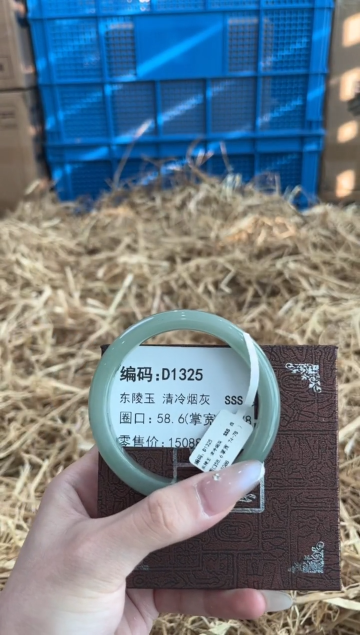 未镶嵌手镯石英质玉D1325