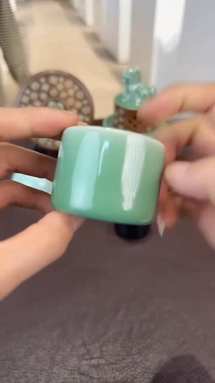 青瓷手工茶器包邮