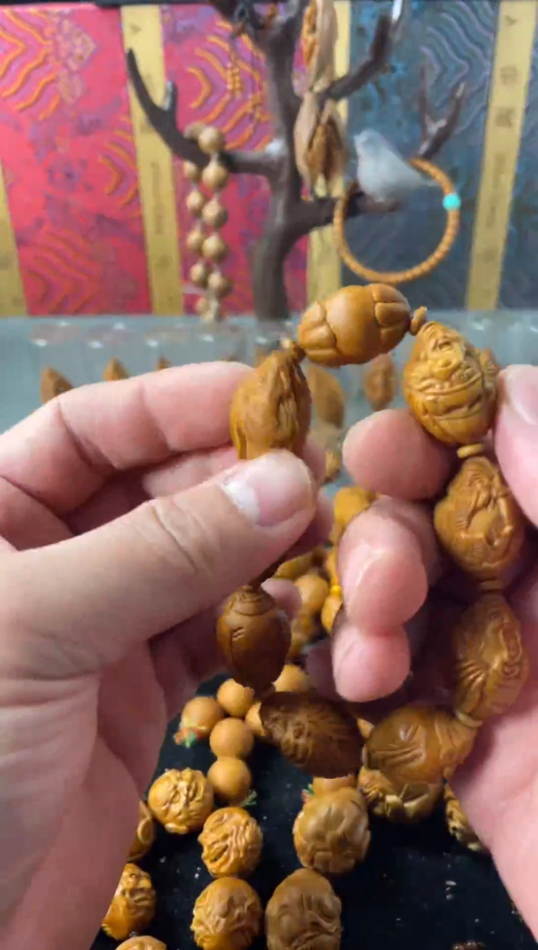 橄榄核手串/手链福利财神