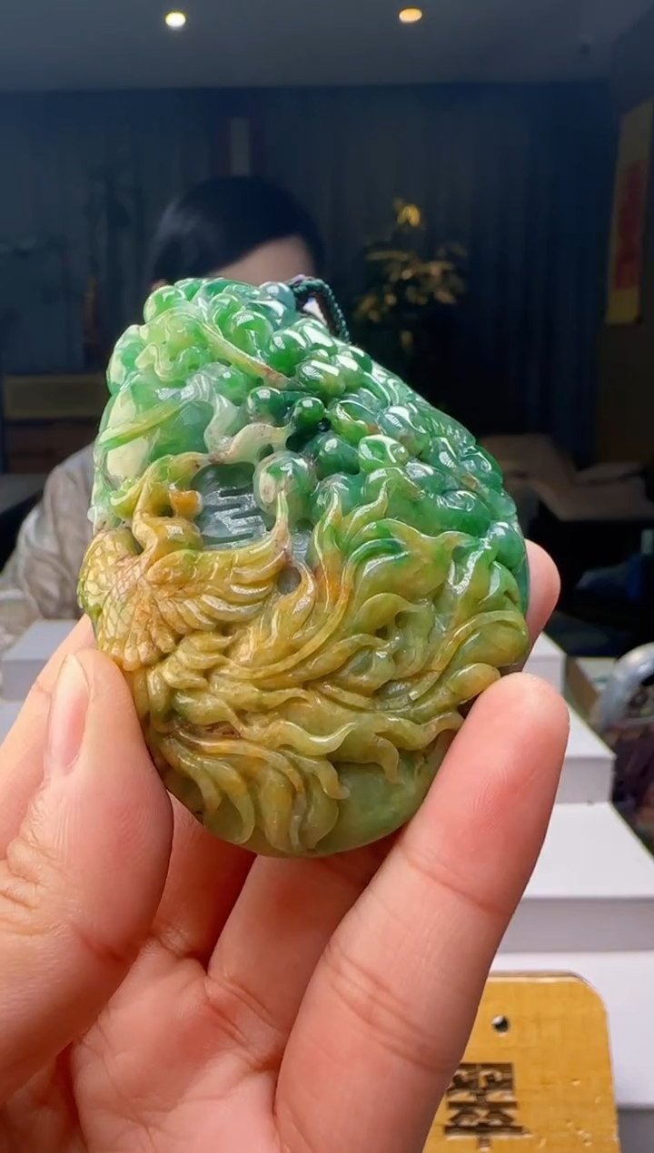 吊坠(不含链)未镶嵌翡翠HH@@