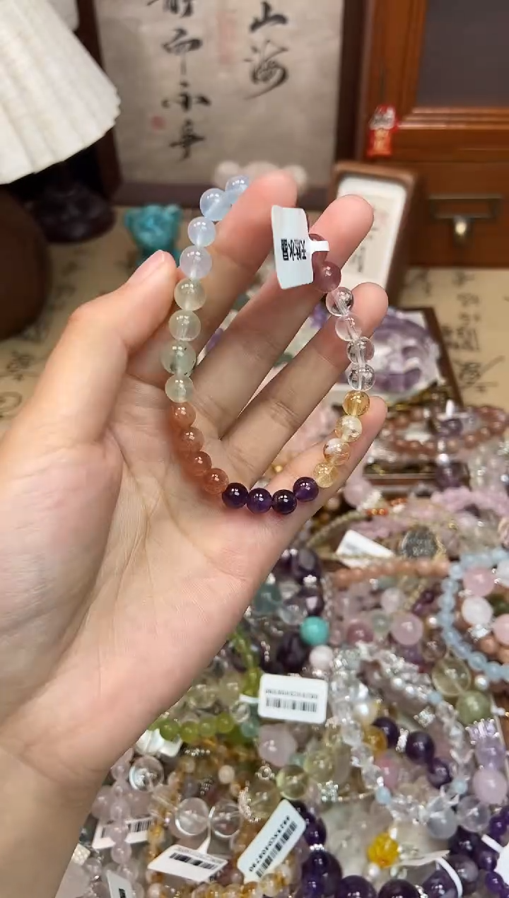 水晶手链未镶嵌327手串