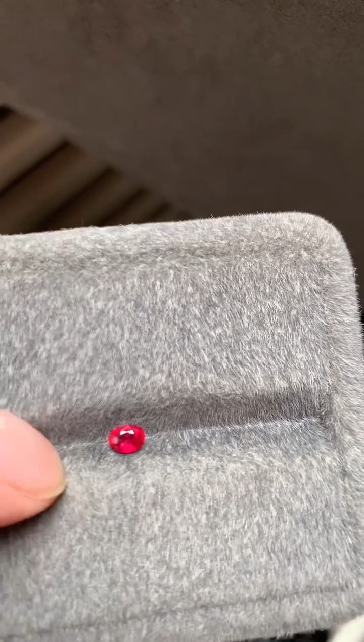 【闪购商品】红宝石裸石未镶嵌a-264 0.375ct 无烧