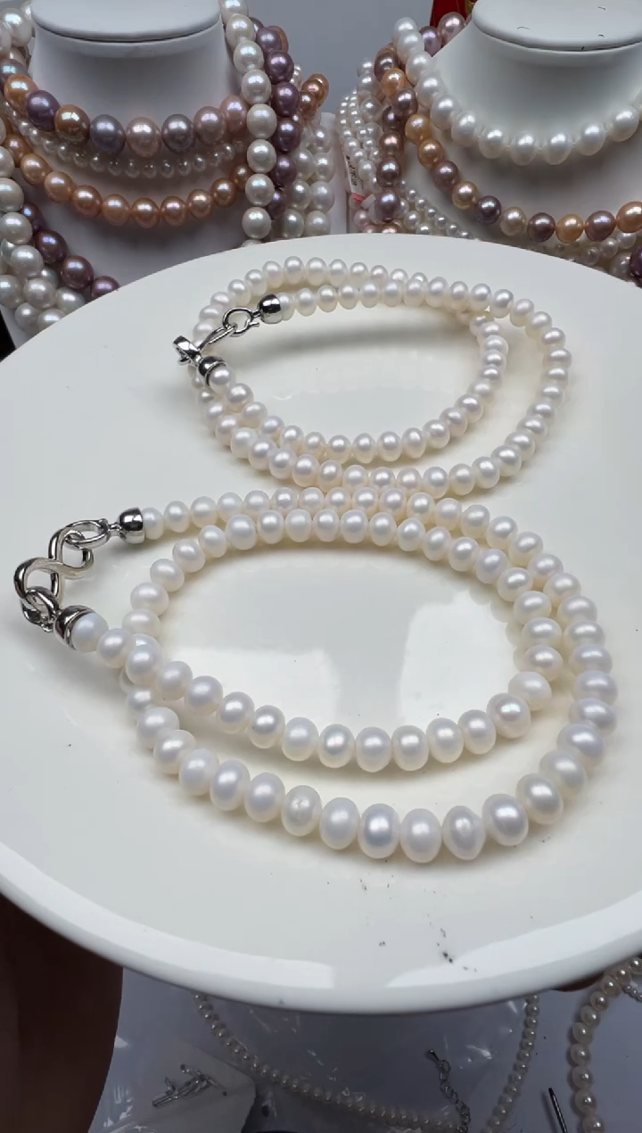【闪购商品】淡水珍珠颈饰未镶嵌1