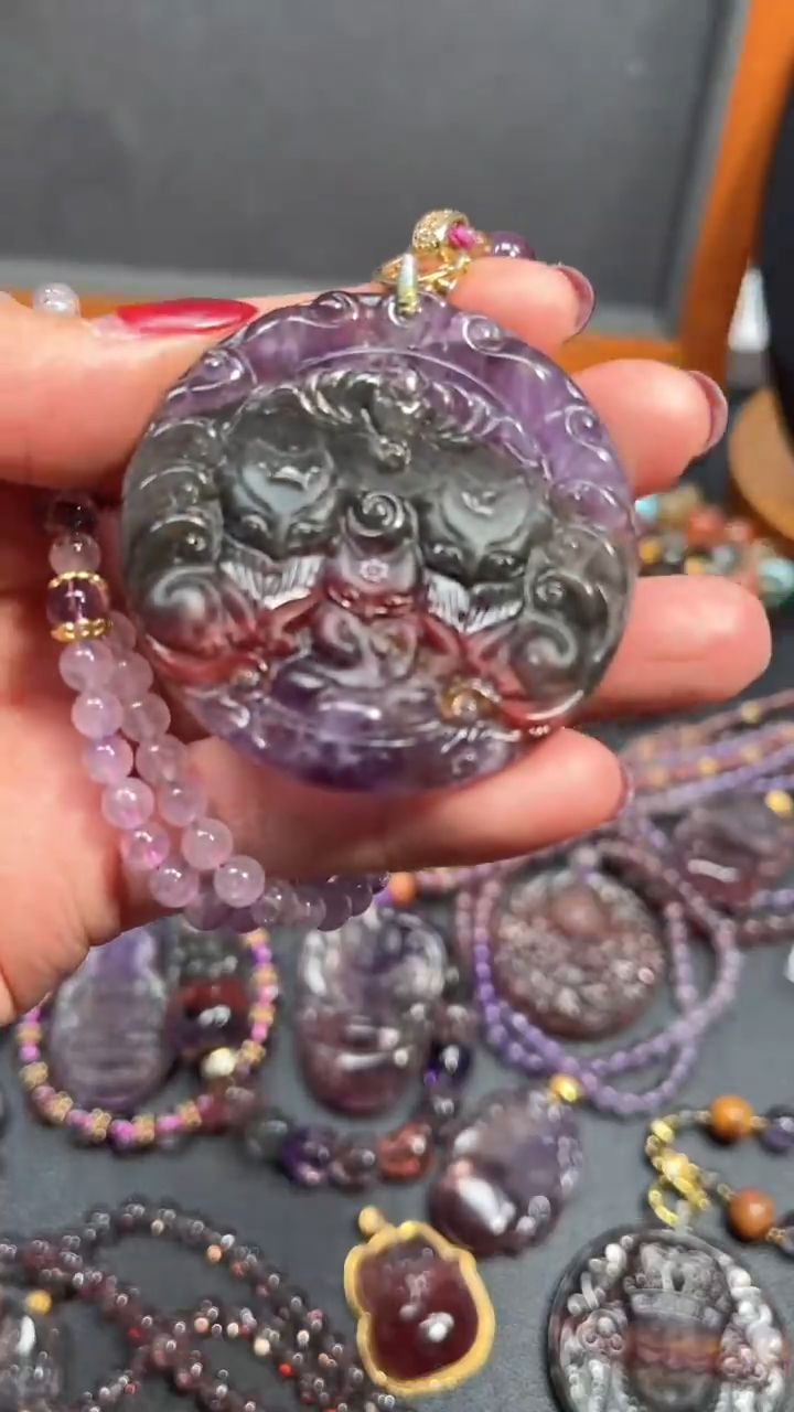 【闪购商品】水晶颈饰未镶嵌【百晶灵儿】天然水晶定制款