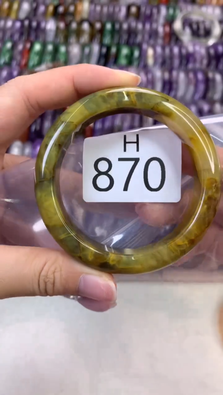 【闪购商品】水晶水晶手镯H未镶嵌870-54