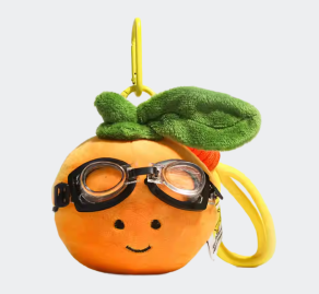 橙子挂件