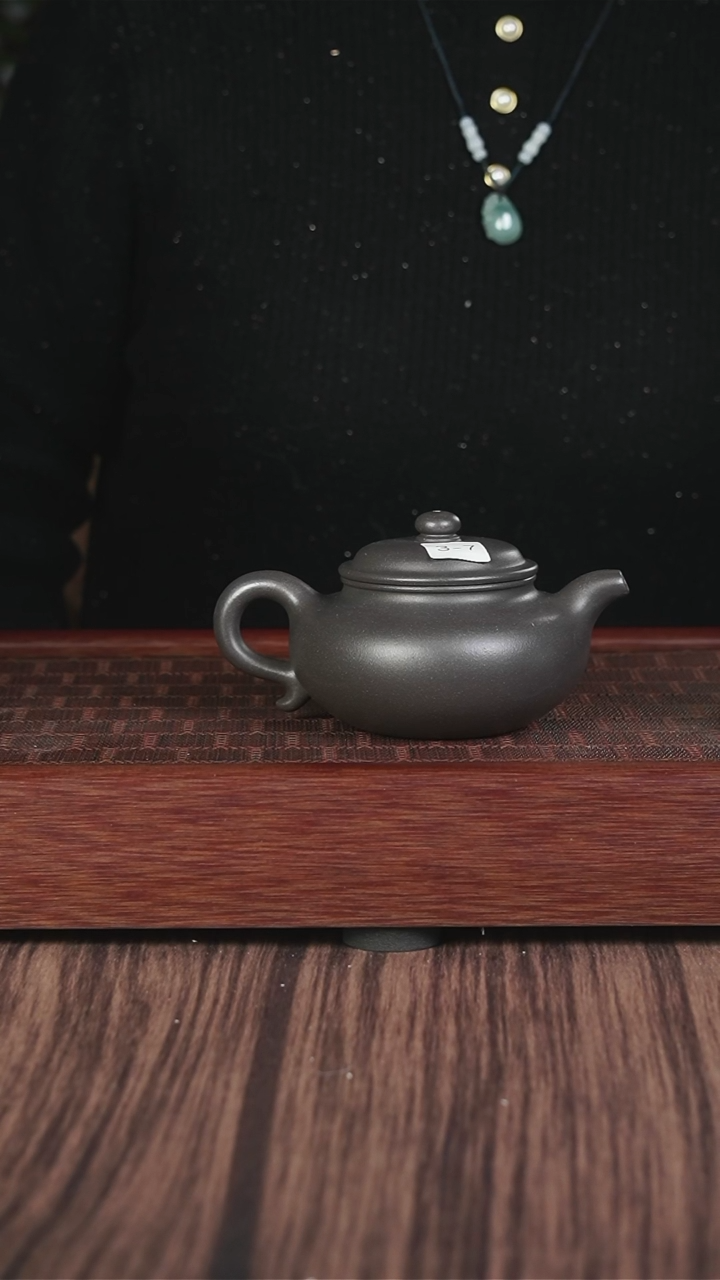 【闪购商品】紫砂茶壶战旗  高温 天青  仿古