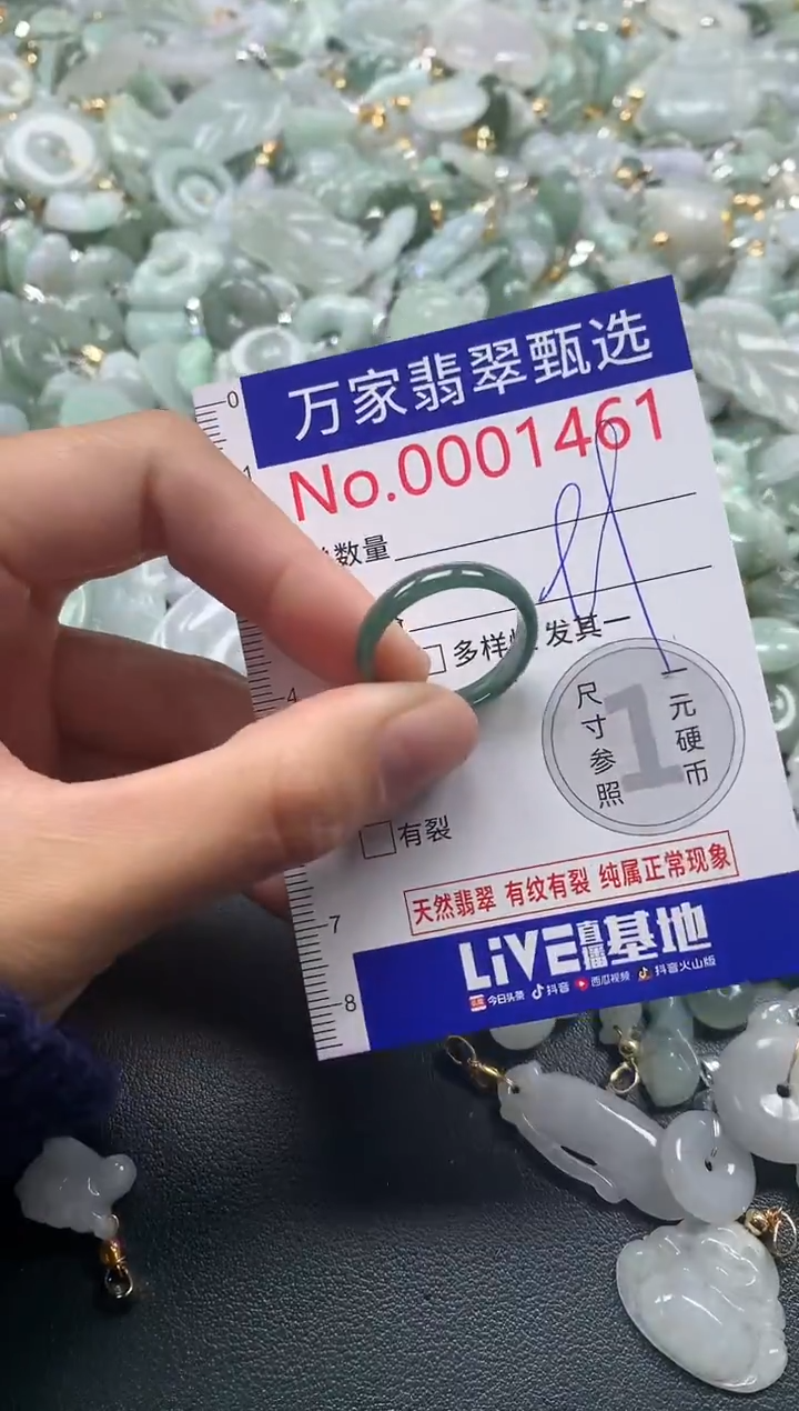 吊坠(不含链)未镶嵌翡翠1461