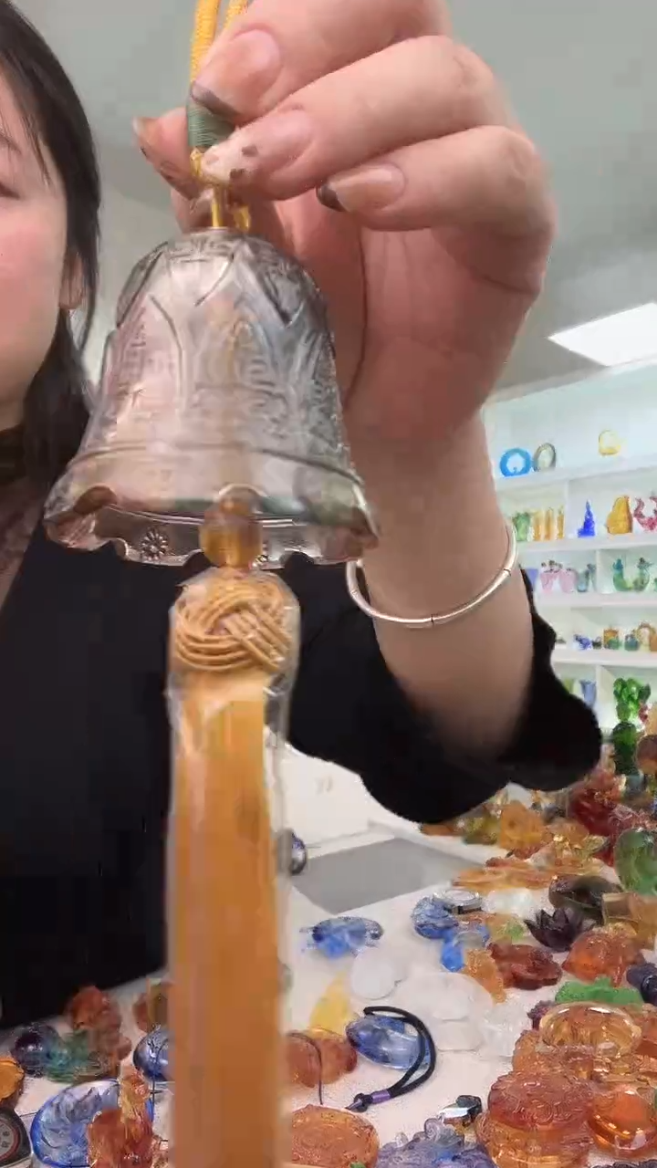手工艺品琉璃彩色铃铛