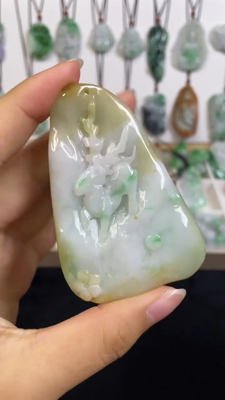 颈饰未镶嵌翡翠1
