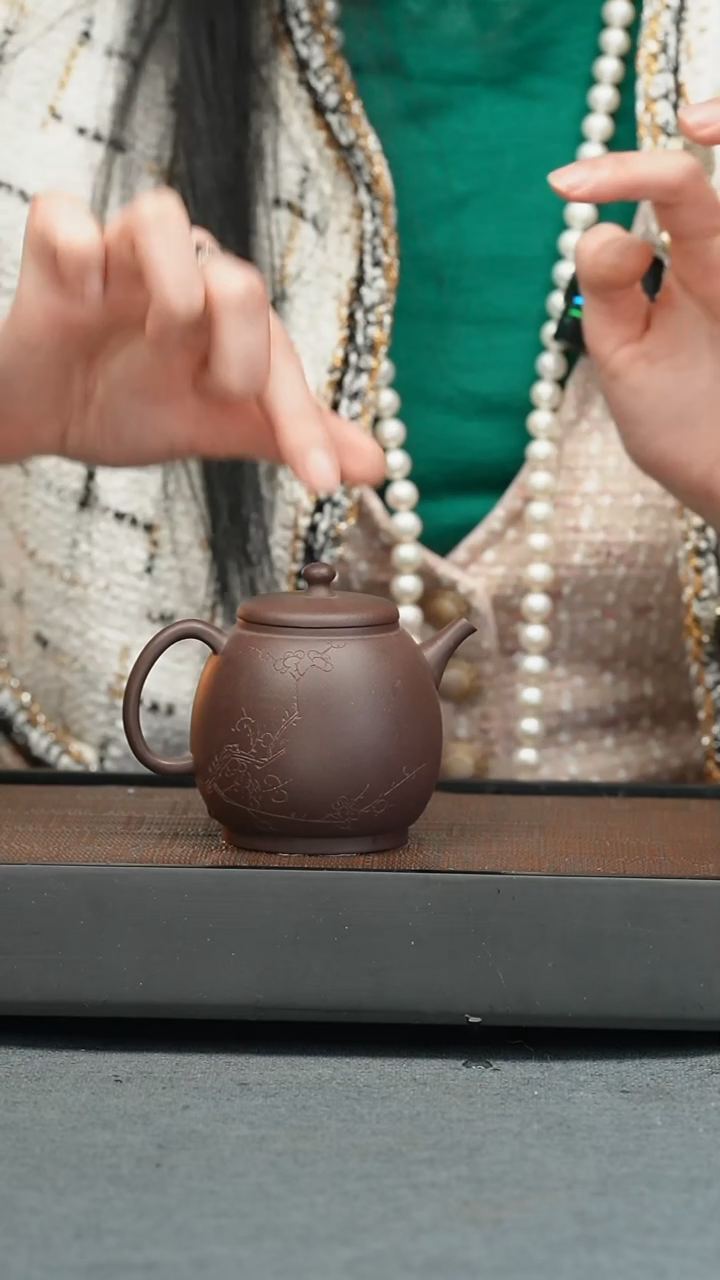 【闪购商品】紫砂茶壶五堂 明式龙旦-雀舌