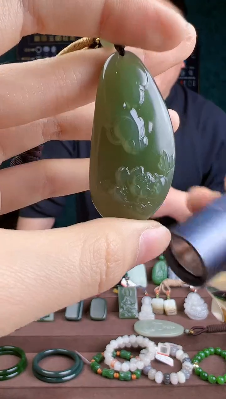 【闪购商品】和田玉颈饰未镶嵌ZZ 拍一发一 多样性发货