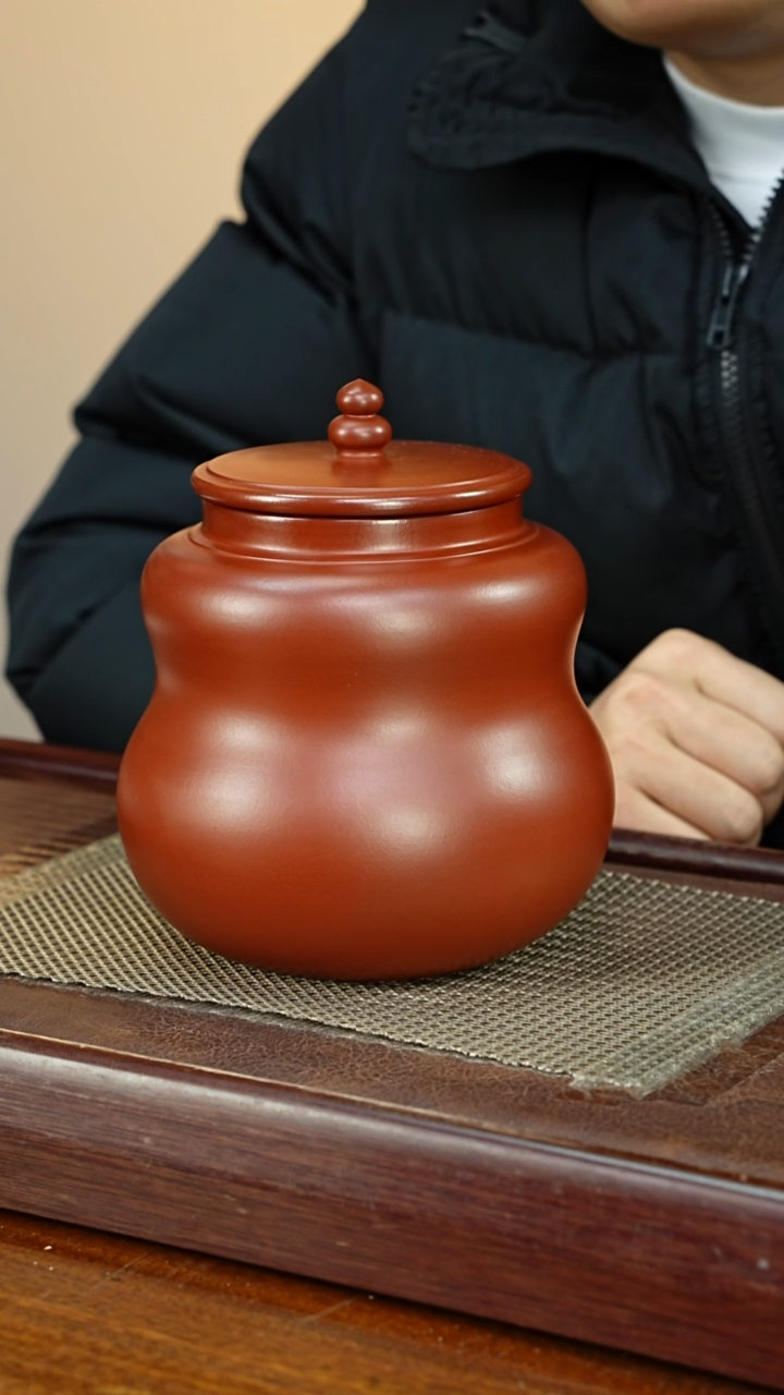 宜兴原矿紫砂茶叶罐