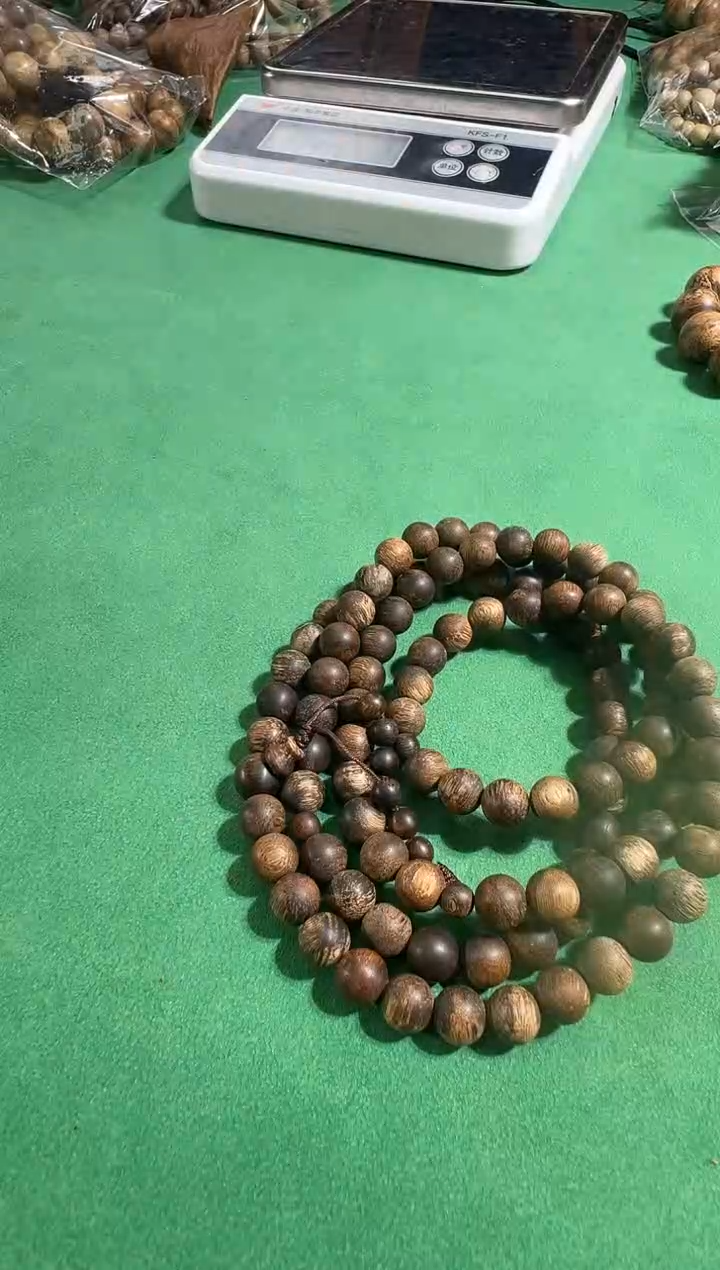 【闪购商品】沉香手串67号大叻土沉黑棋多样性发一