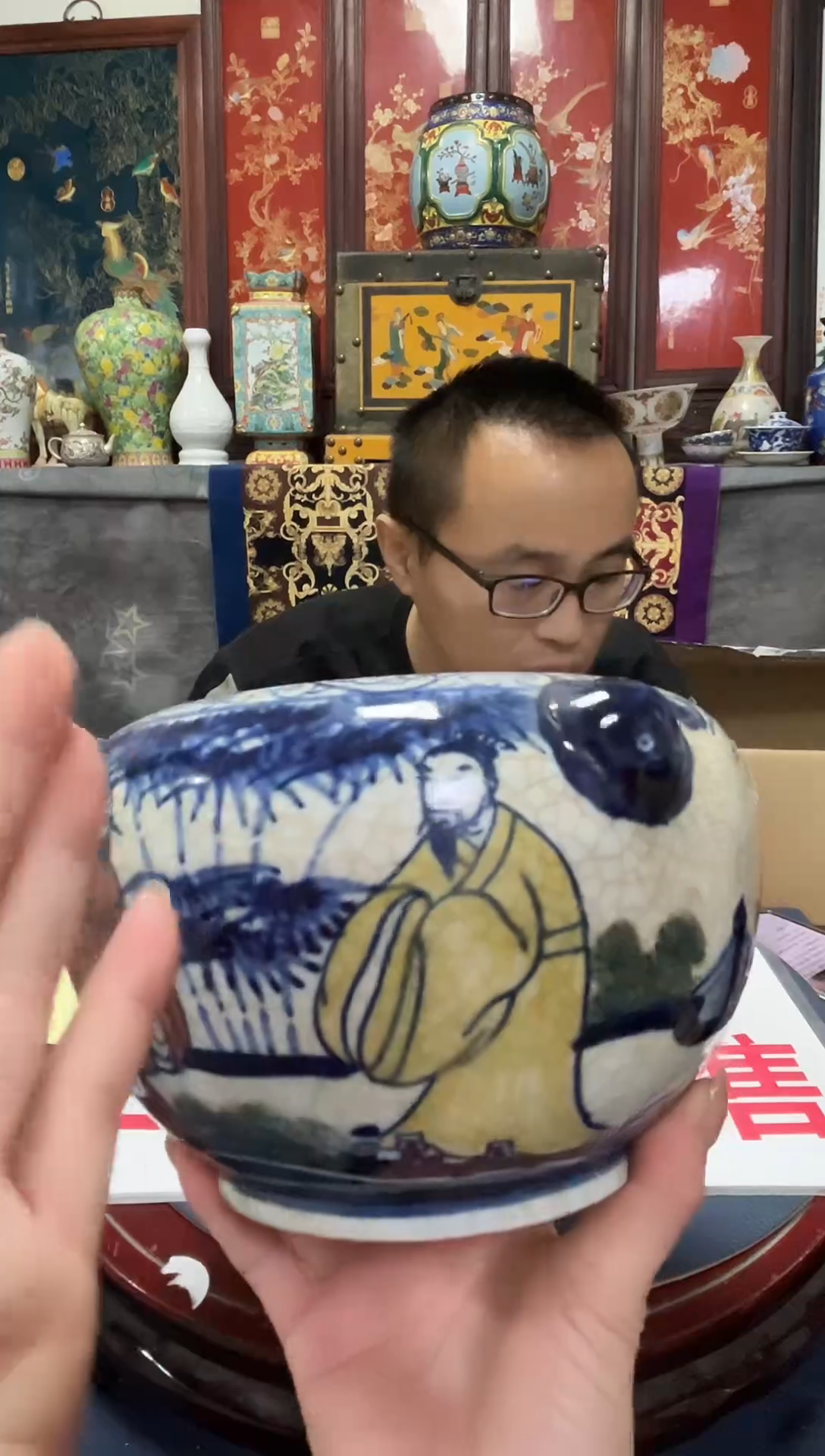 摆件陶摆件陶瓷W255