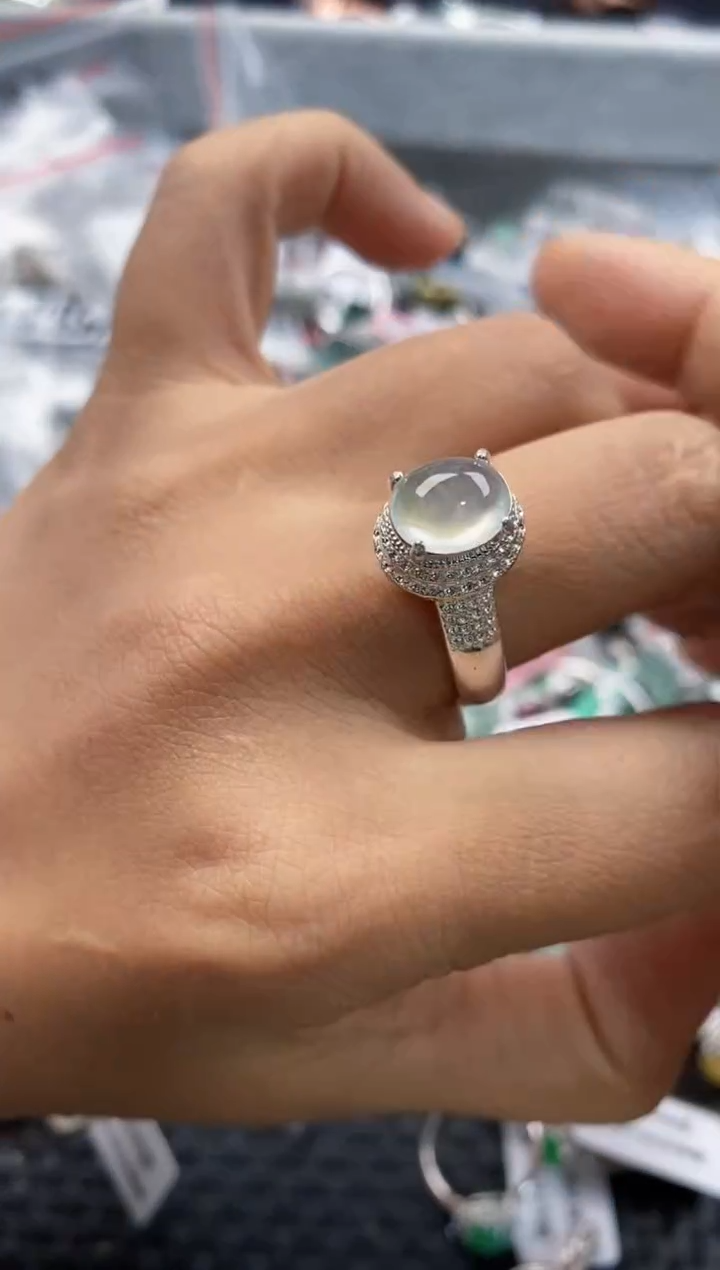 未镶嵌戒指翡翠999       5