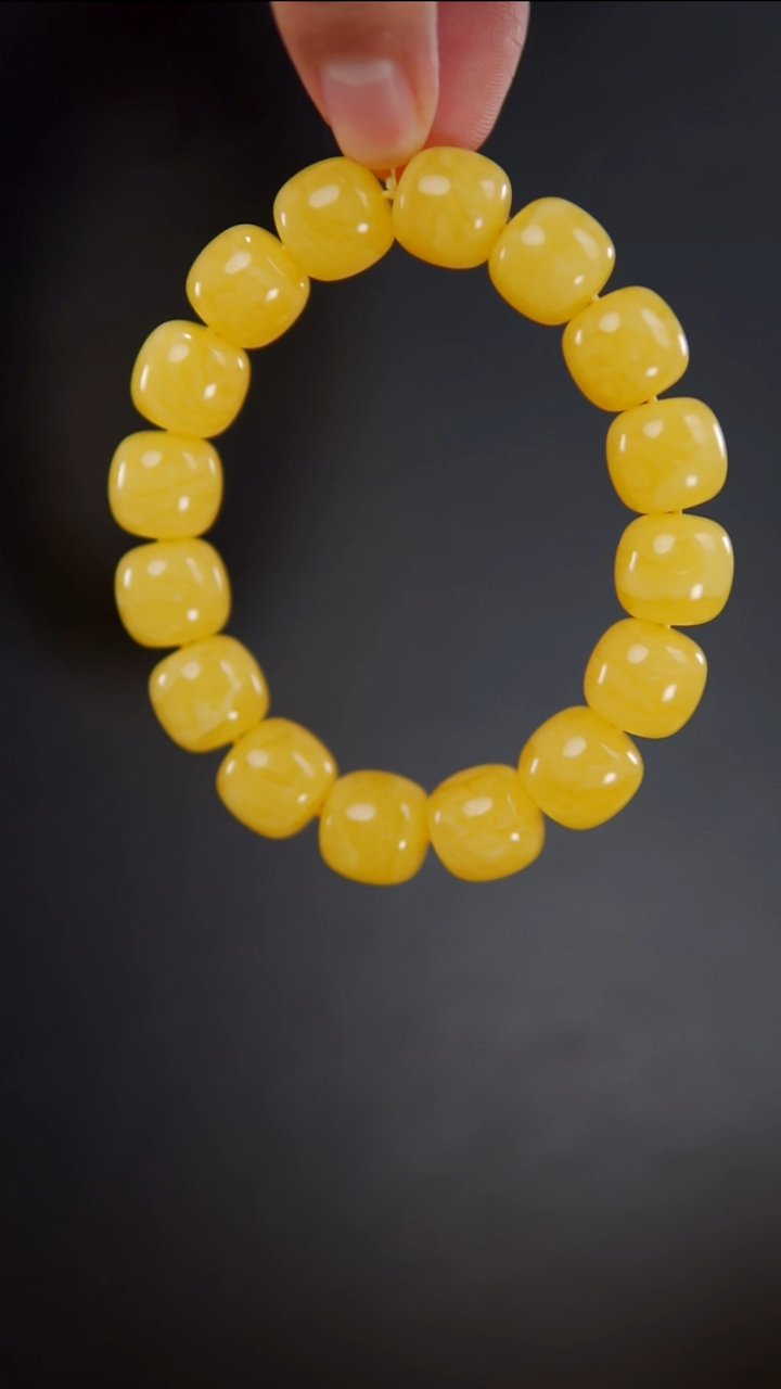 手链琥珀未镶嵌27.2同料老型手串