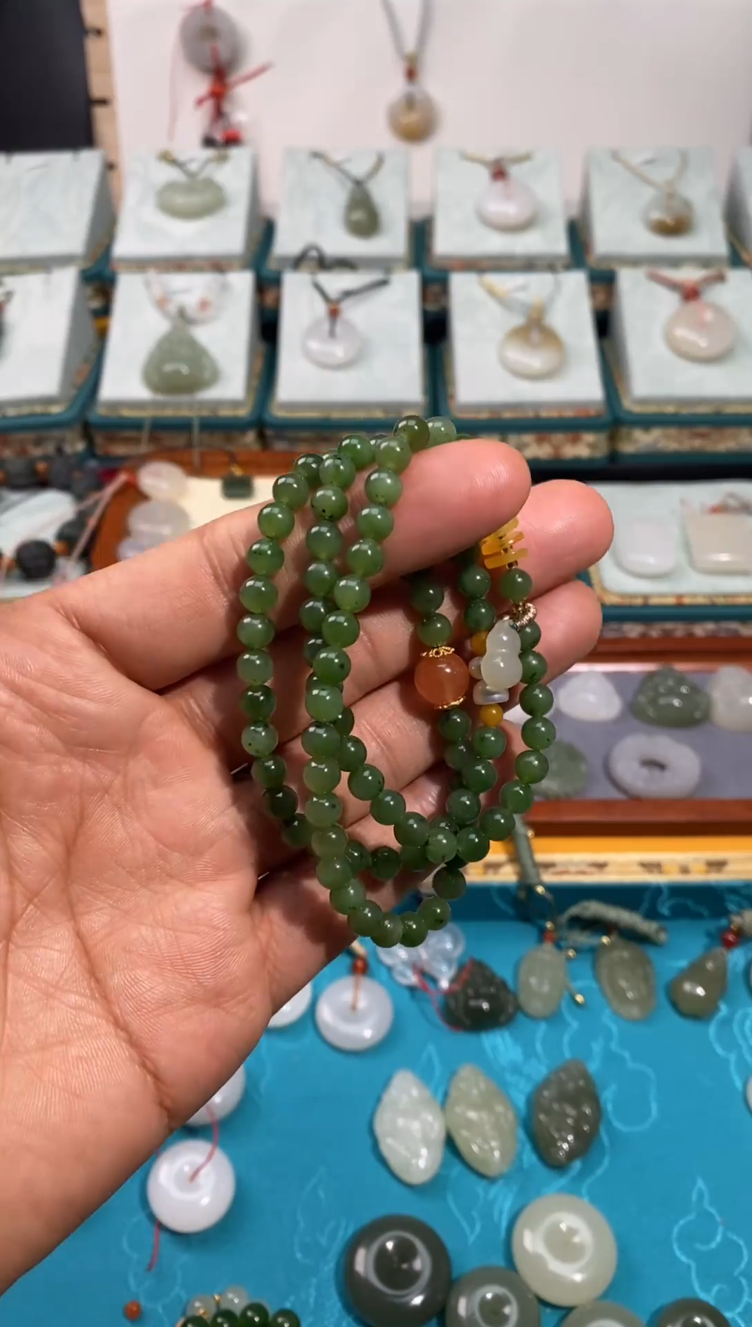 【闪购商品】和田玉手链未镶嵌多圈