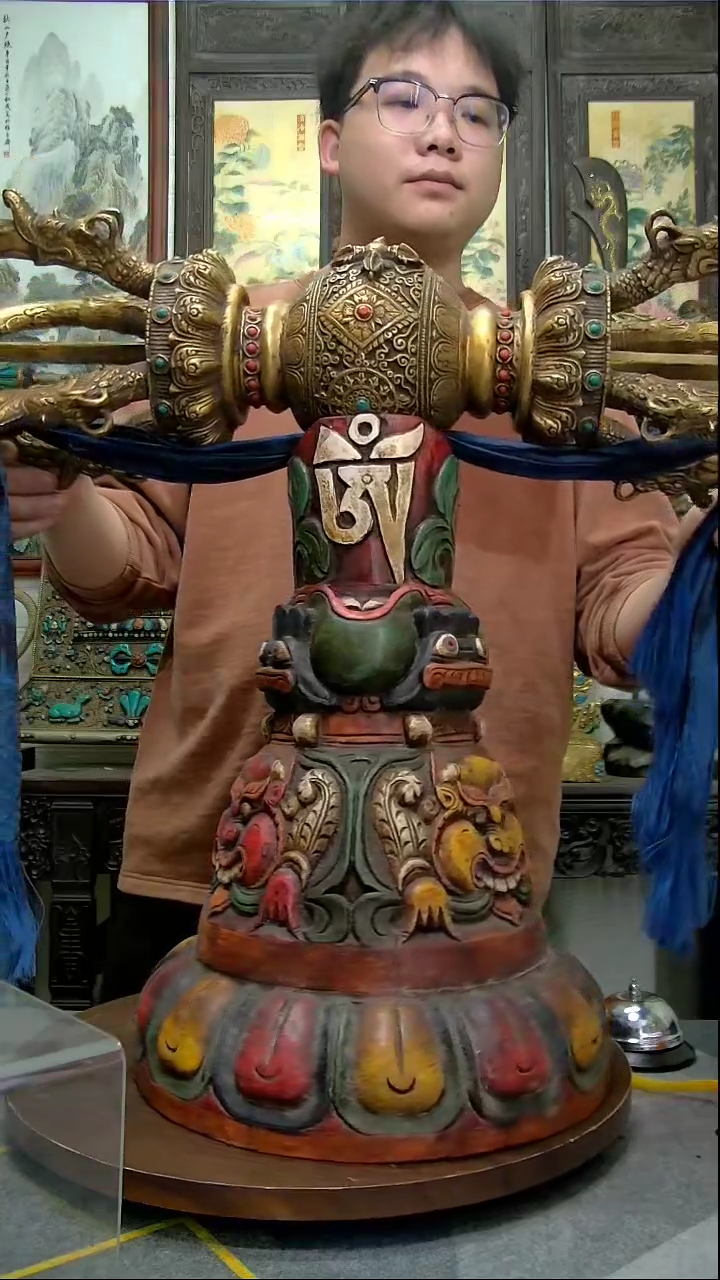 【闪购商品】金刚杵铜像造像收藏造像