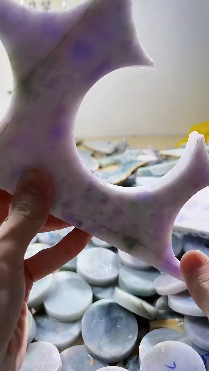 【闪购商品】翡翠裸石缅甸翡翠A货文492