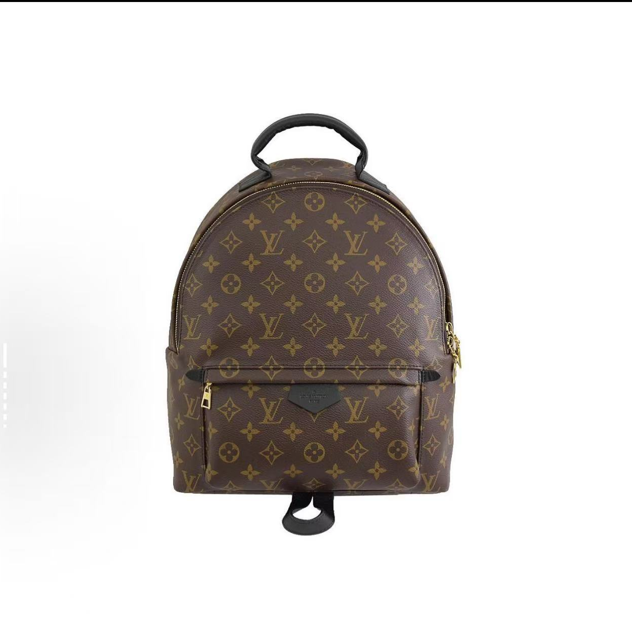 95新 LouisVuitton/路易威登 【交】小号书包老花芯片/双肩包