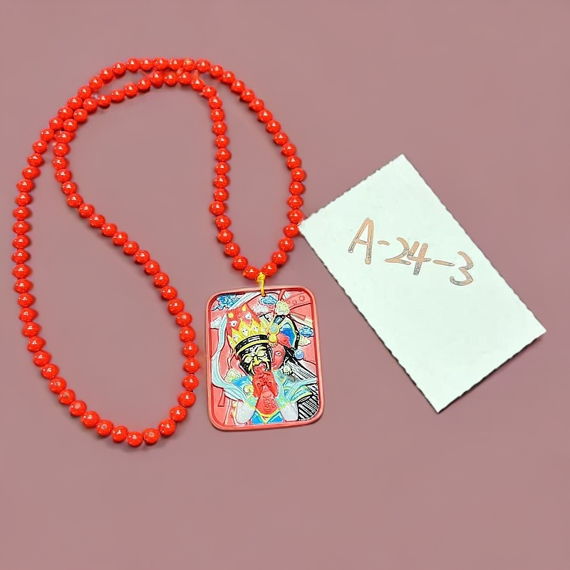 含辰砂工艺品A-24-3【徐会长推荐】新年款精美撒基拉姆吊坠/随机发