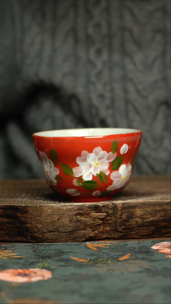 【闪购商品】杯杯手工手绘同款陶器