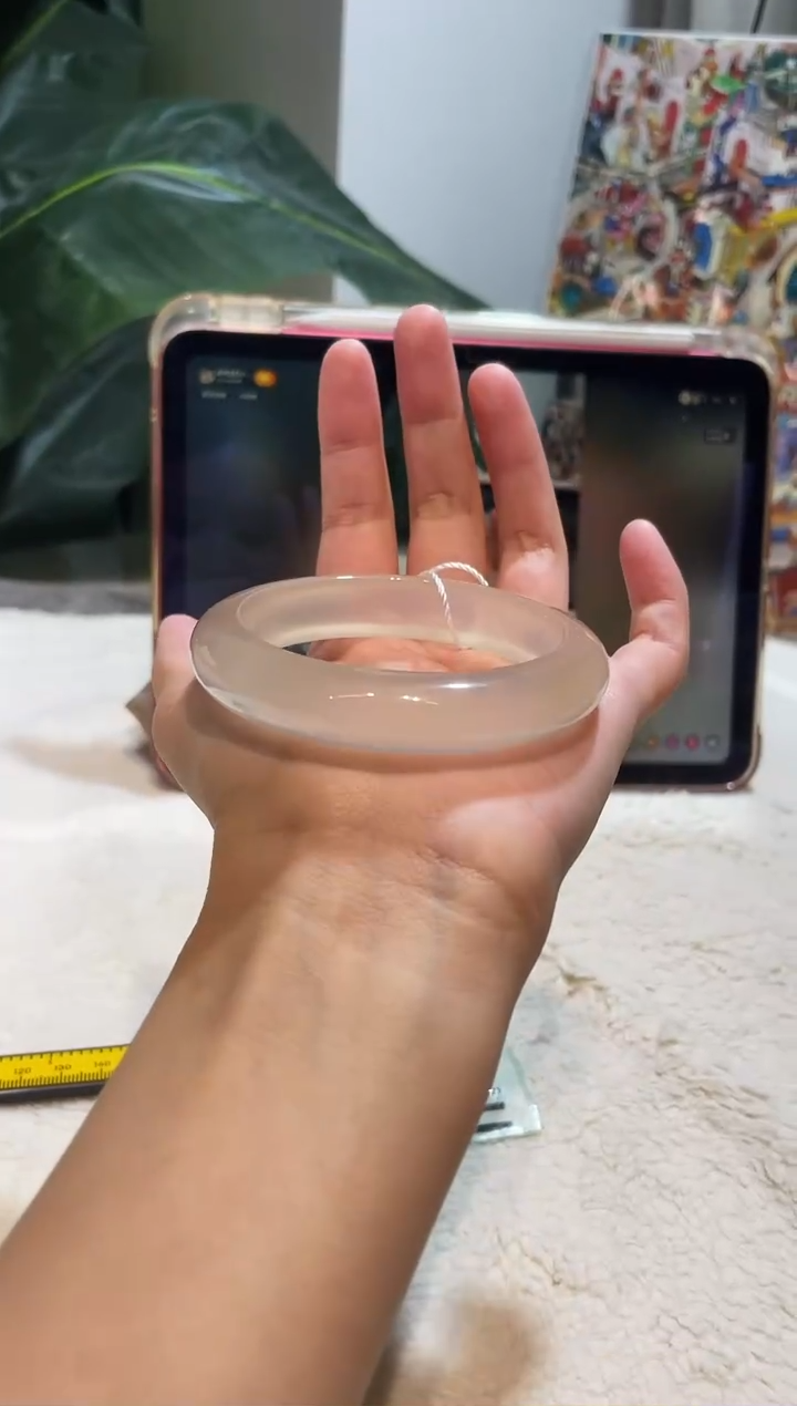 玛瑙/玉髓手镯未镶嵌56.5鉴赏期48小时
