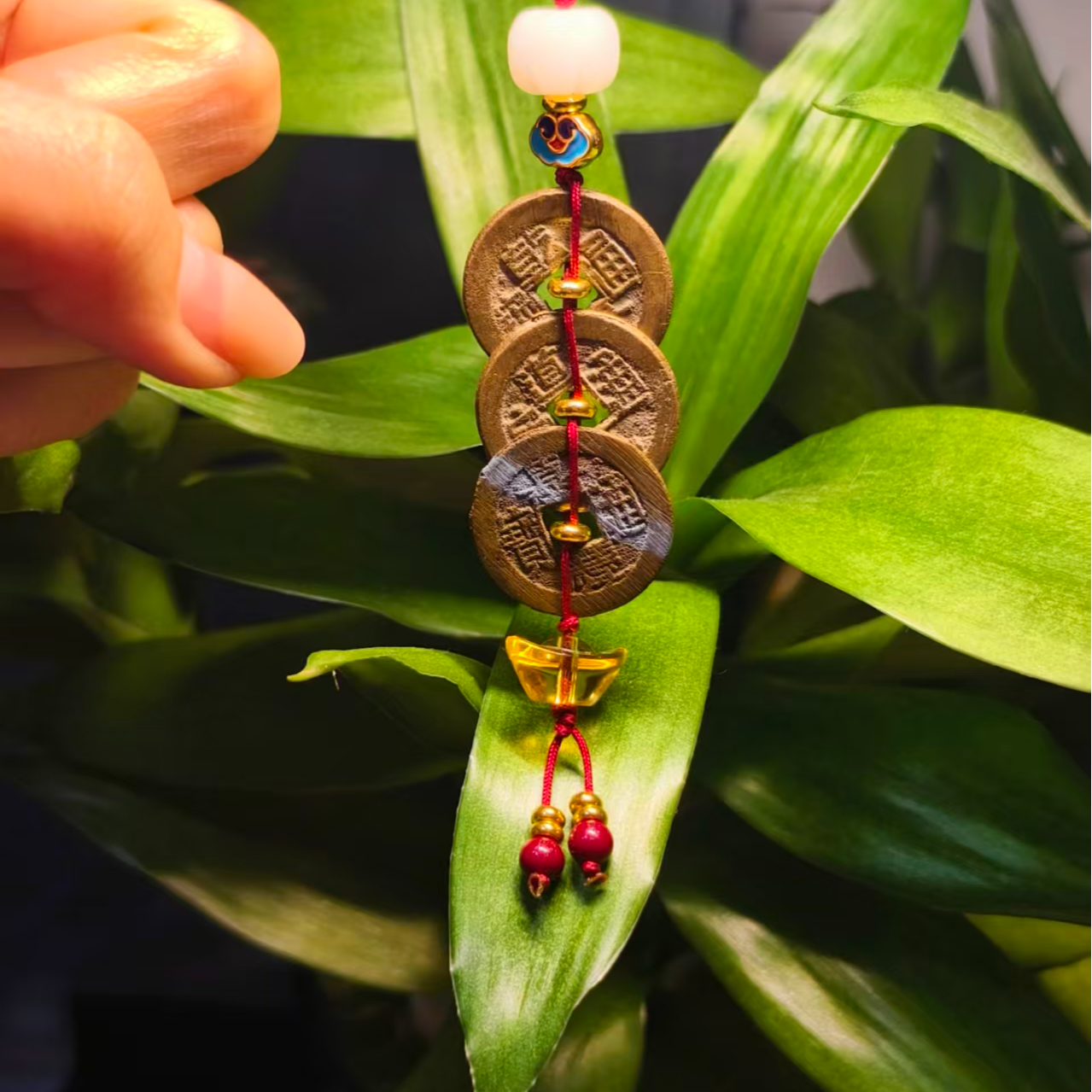 萱草堂专用 五帝钱 铜钱挂件钥匙扣（链接仅为展示 勿拍）