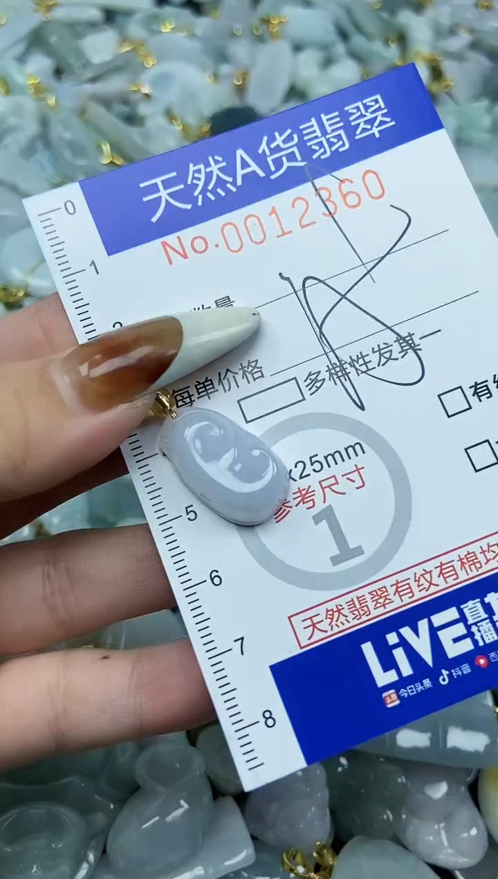 【闪购商品】翡翠颈饰未镶嵌天然A货翡翠