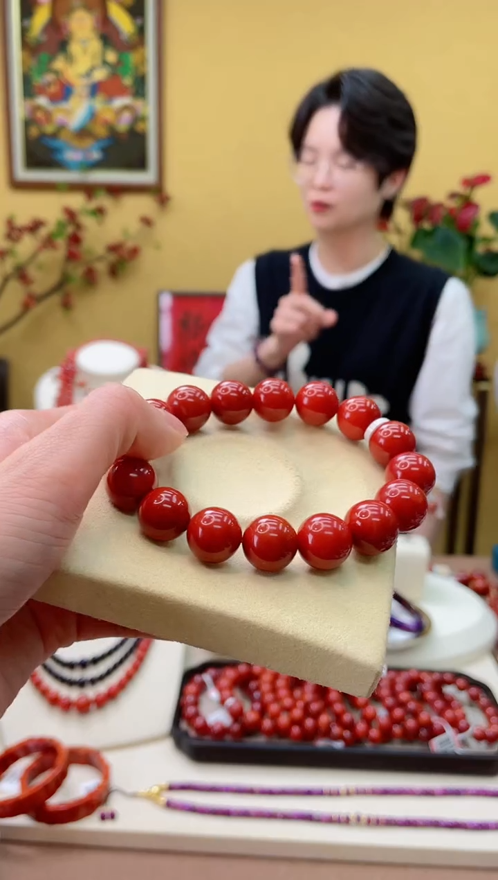 【闪购商品】南红玛瑙手串未镶嵌25@@ZY40529001
