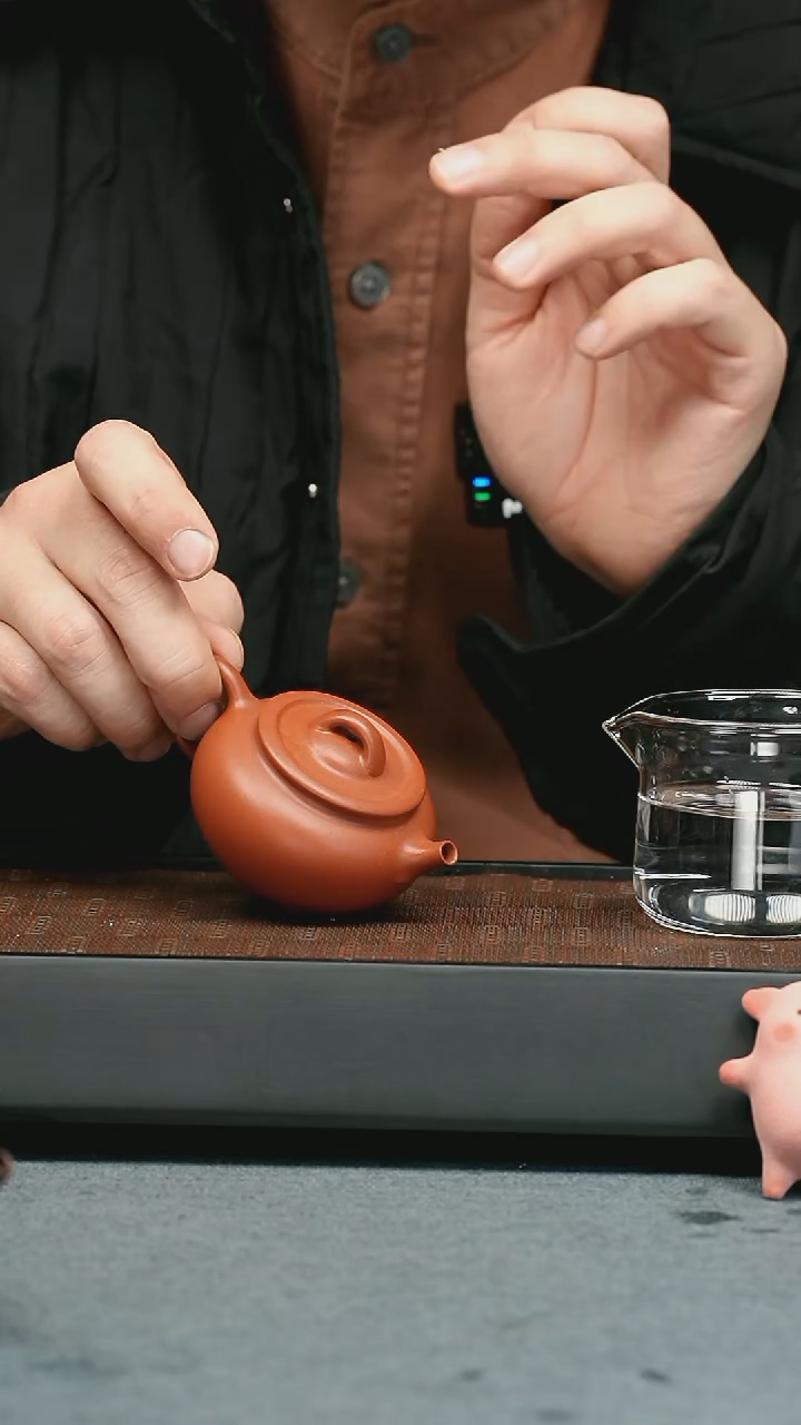 【闪购商品】紫砂茶壶五堂 河豚-竹外桃花