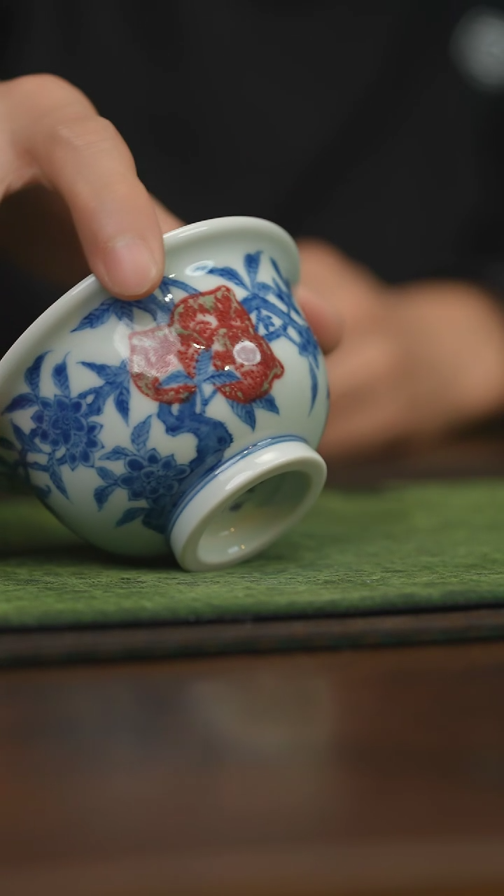 【闪购商品】杯柴窑青花破价福利