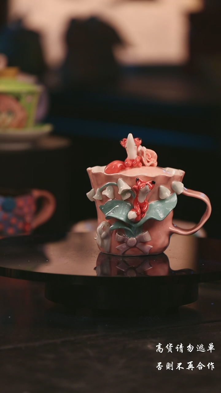 陶瓷景德镇可爱设计师款陶瓷 