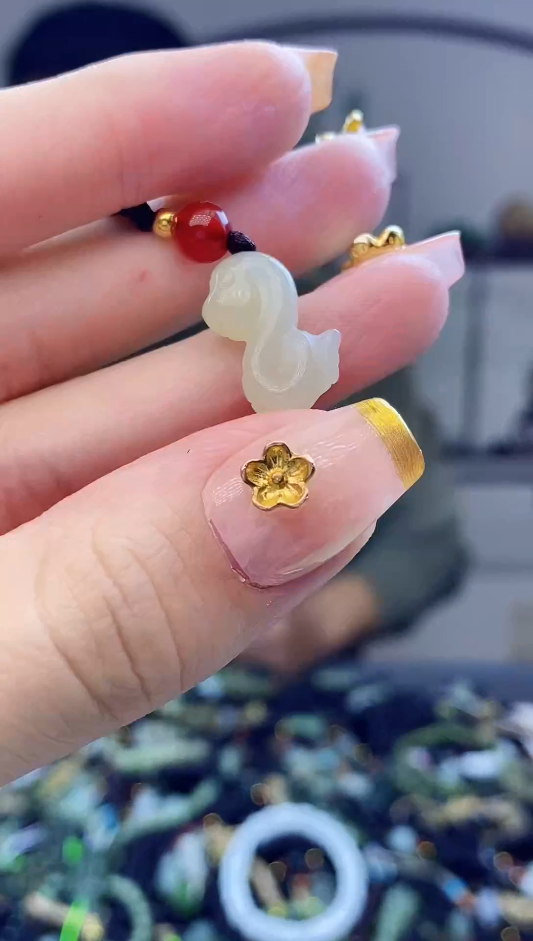 颈饰未镶嵌和田玉多样性发拍一发一