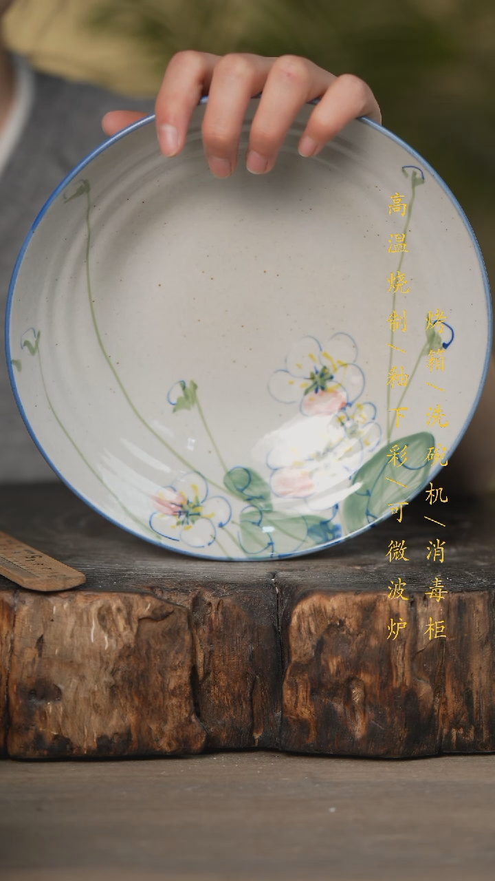 【闪购商品】碗景德镇高温釉下彩可微波烤箱洗碗机