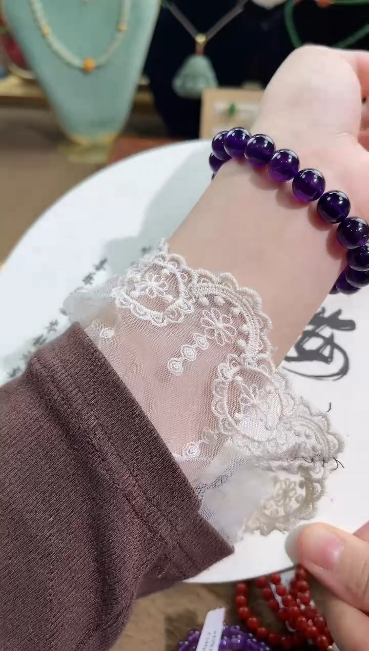 【闪购商品】水晶手链未镶嵌紫水晶cs