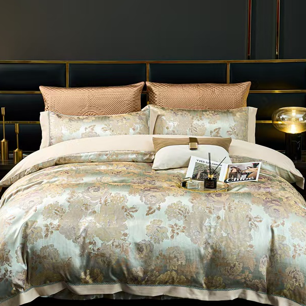 【新款】轻奢重磅高精密四件套四季款--温柔时光