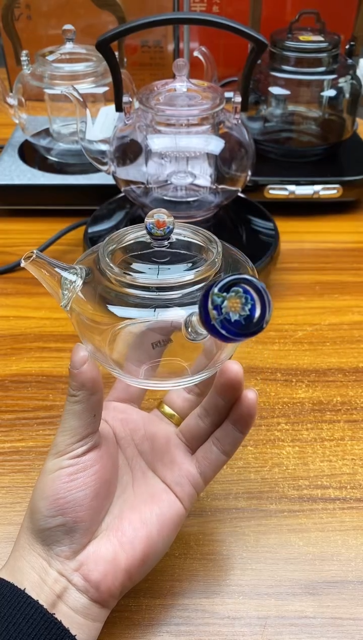 【闪购商品】风谜/花语瑾月壶透明