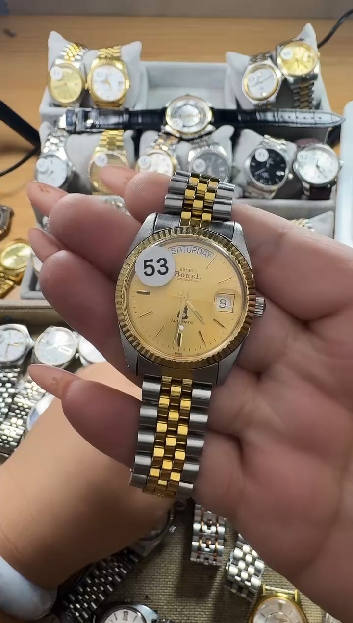 机械机芯金属钢手表配件，拆件用的，需要洗油保养