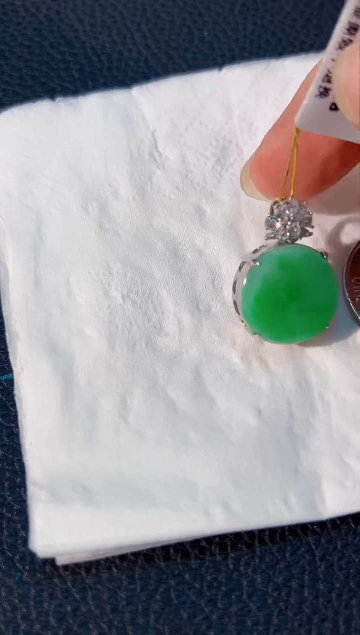 颈饰未镶嵌翡翠 缅料A货/支持复检/一件 